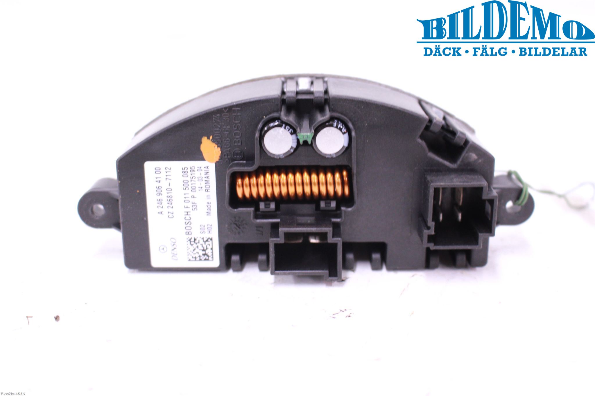 Mercedes-Benz MB A-KLASS (W176) 13-18 Varmeapparat Viftemotstand