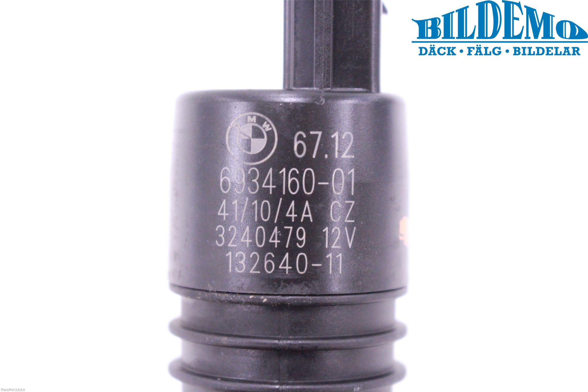 BMW 5 F10/F11/F18 09-17 Spylerbeholder Frontrute-Lykte