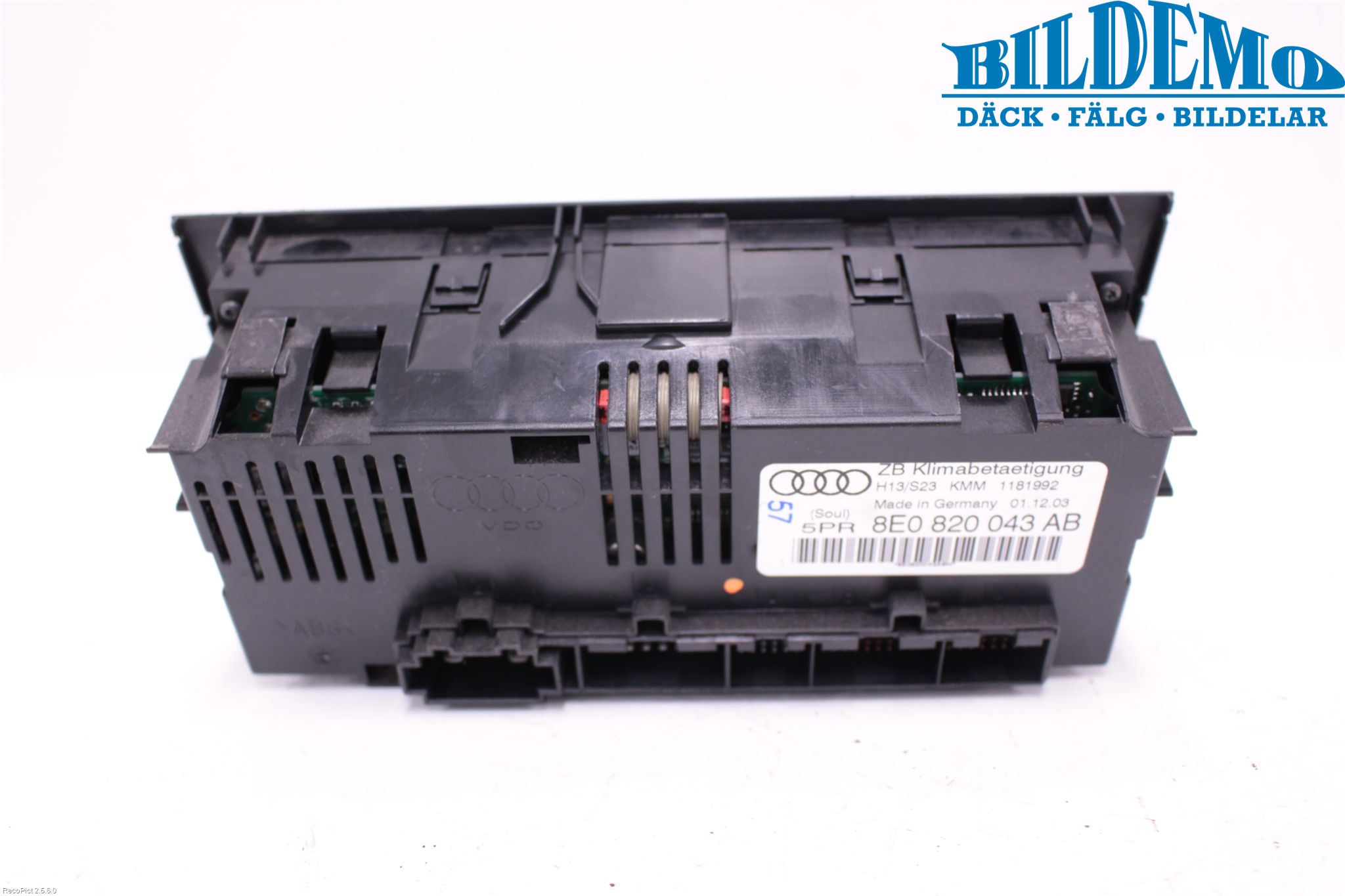 Audi A4/S4 01-05 Varme Ac Betjening-Display