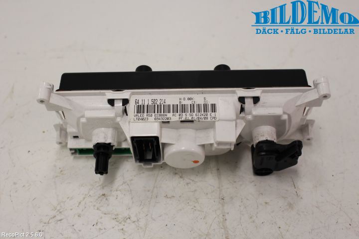 Mini CABRIO R52  02-08 Varme Ac Betjening-Display