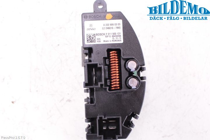 Mercedes-Benz MB CLA-KLASS (C117/X117) 13-19 Varmeapparat Viftemotstand