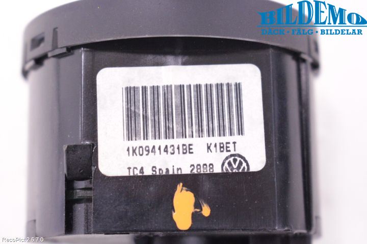 Volkswagen VW TOURAN 03-10 Bryter Hovedlys