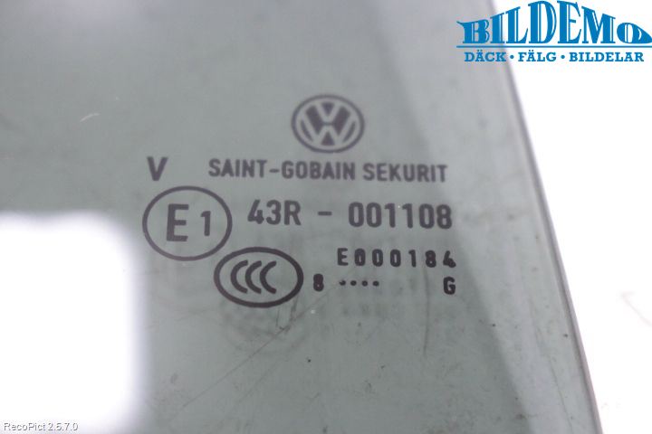 Volkswagen VW TOURAN 03-10 Dørrute Bak Vens Trekant 4D
