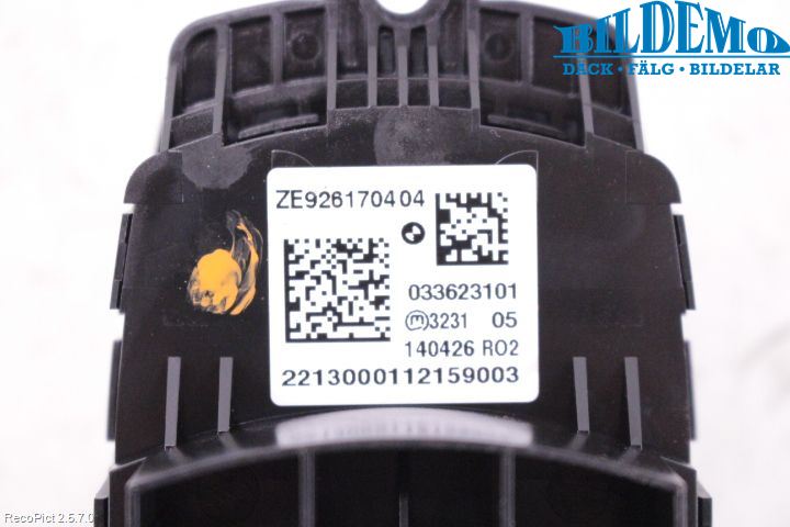 BMW X3 F25 10-17 Bryter Multifunksjon