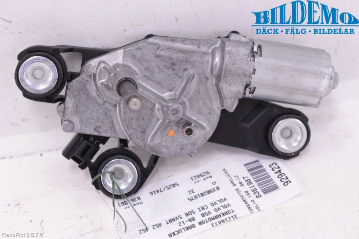 Volvo V50 08-12 Viskermotor Bakluke