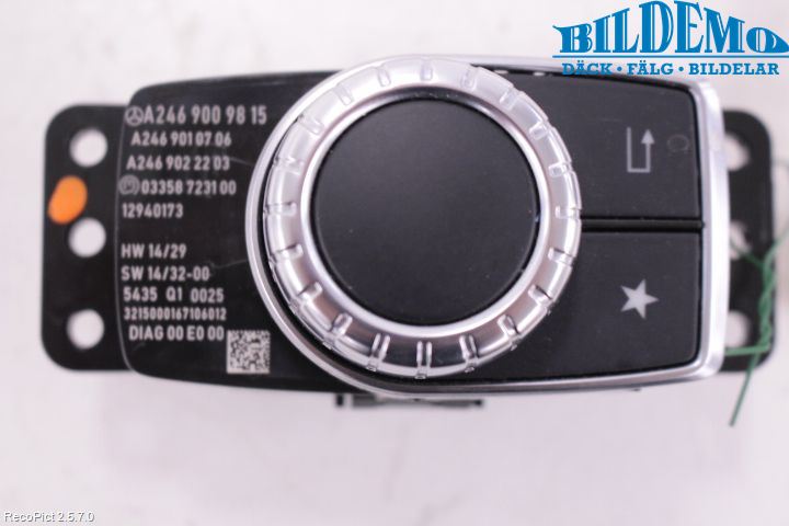 Mercedes-Benz MB CLA-KLASS (C117/X117) 13-19 Bryter Hovedlys