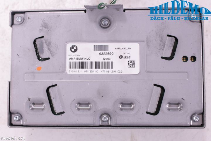 BMW 4 F32/F33/F82/F83 13-20 Stereo Forsterker
