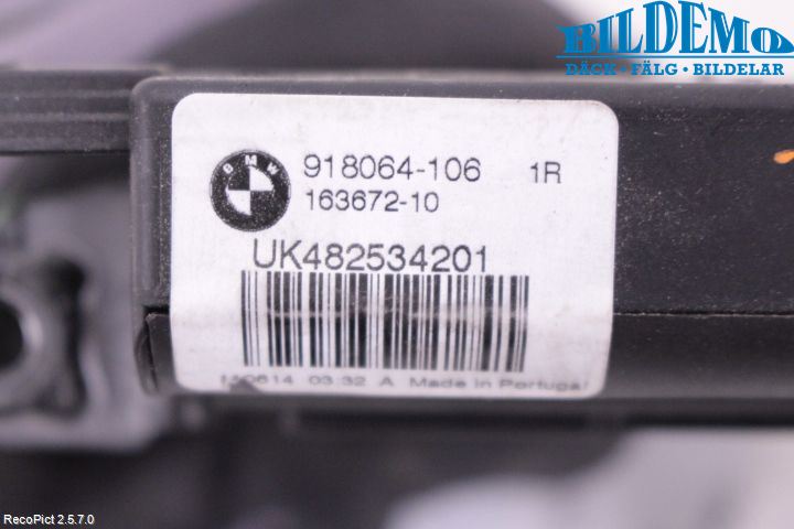 BMW 4 F32/F33/F82/F83 13-20 Bakluke-Lokk Låsekasse