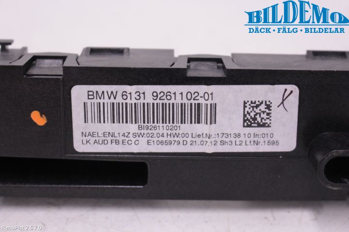 BMW 1 F20/F21 11-19 Stereo Radio Med Cd
