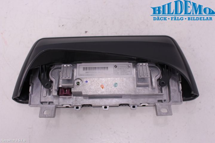 BMW 1 F20/F21 11-19 Instr Skjerm Dvd-Gps-Ac-Tlf