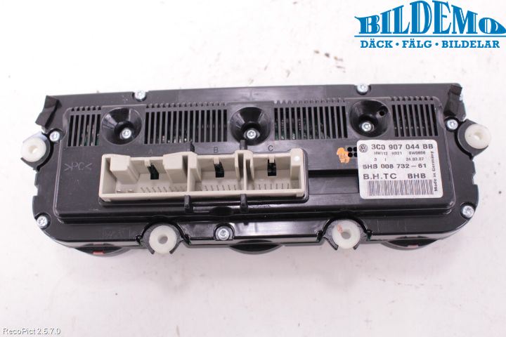 Volkswagen VW PASSAT 05-11 Varme Ac Betjening-Display