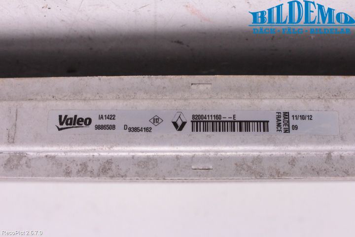 Opel VIVARO 01-14 Intercooler Radiator