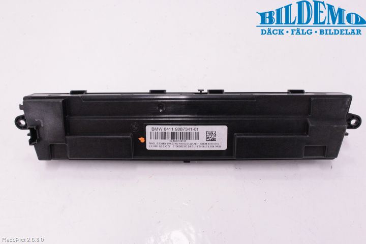 BMW 3 F30/F31/F80 12-19 Varme Ac Betjening-Display