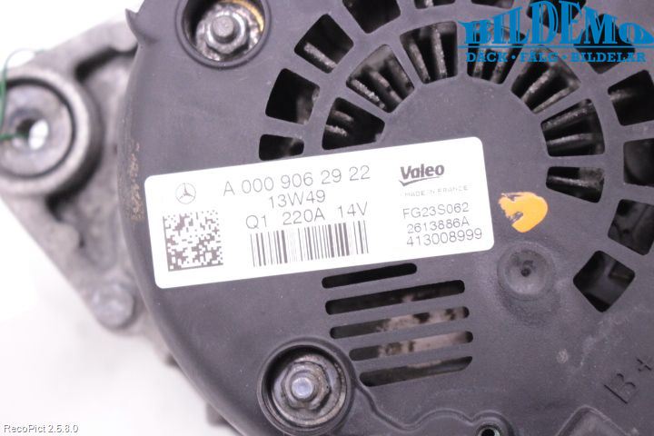 Mercedes-Benz MB E-KLASS (W212) 09-16 Dynamo