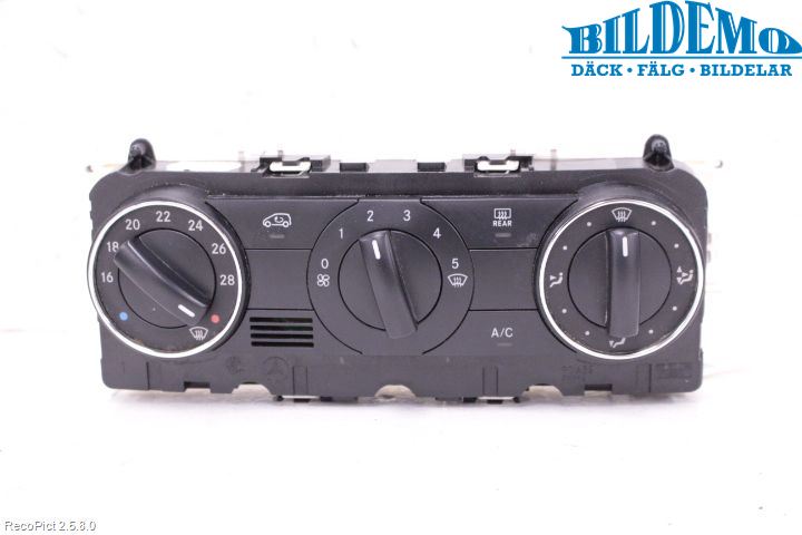 Mercedes-Benz MB B-KLASS (W245) 05-12 Frontlykt Kurve-Tåkelys Ramme