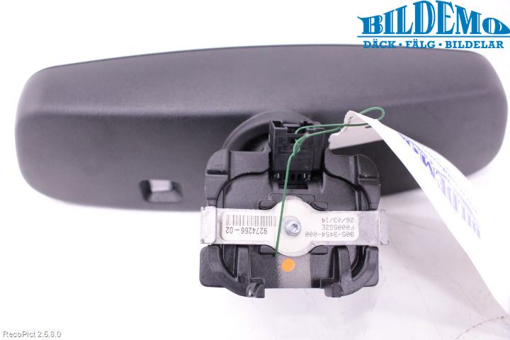 BMW 5 F10/F11/F18 09-17 Speil Innvendig El