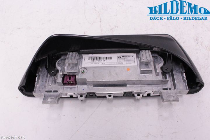 BMW 1 F20/F21 11-19 Instr Skjerm Dvd-Gps-Ac-Tlf