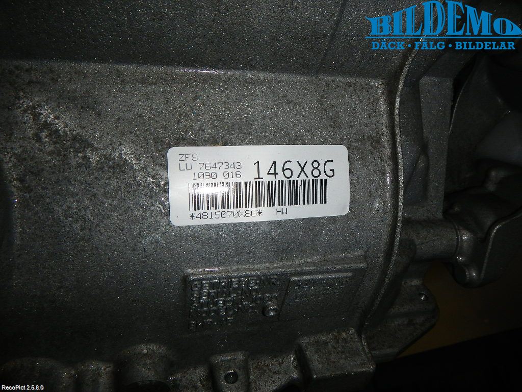 BMW 1 F20/F21 11-19 Gearkasse Automat