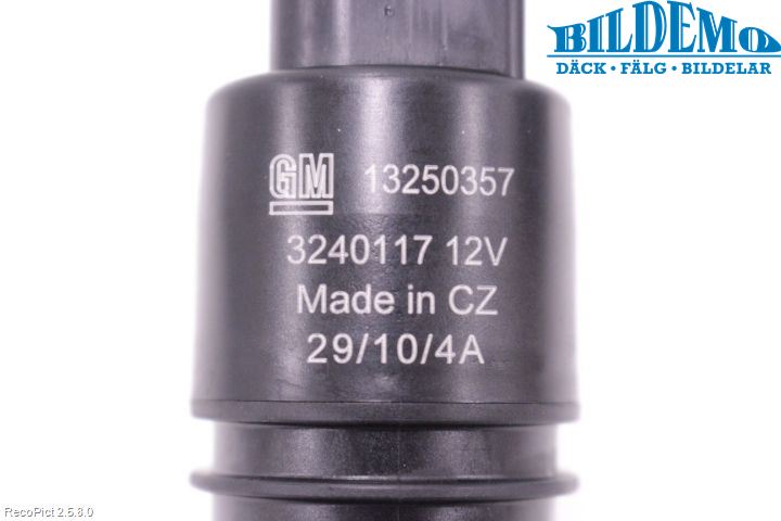 Opel INSIGNIA 09-16 Spylerpumpe Frontrute