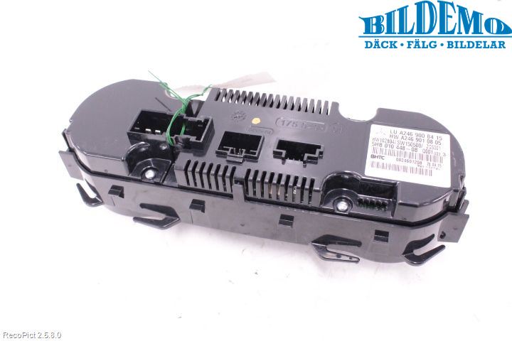 Mercedes-Benz MB CLA-KLASS (C117/X117) 13-19 Varme Ac Betjening-Display