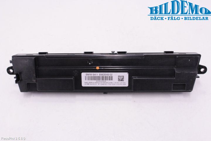 BMW 1 F20/F21 11-19 Varme Ac Betjening-Display
