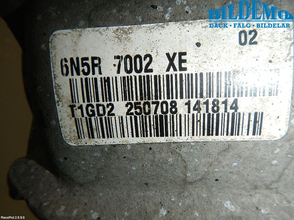 Volvo S40 08-12 Gearkasse 5 Trinn