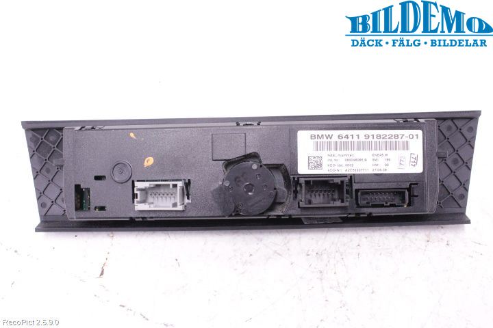 BMW 3 E90/91 SED/TOU 05-12 Varme Ac Betjening-Display