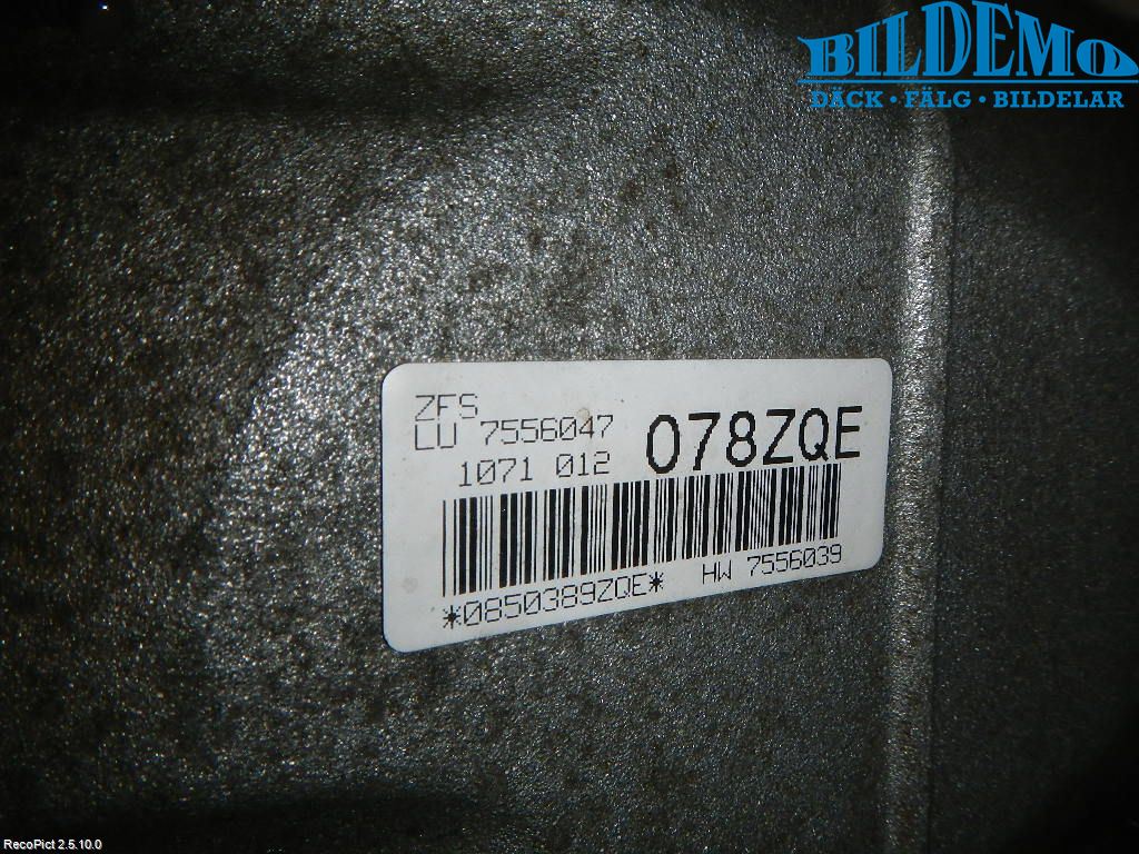 BMW 5 E60/61 Sed/Tou 02-10 Gearkasse Automat