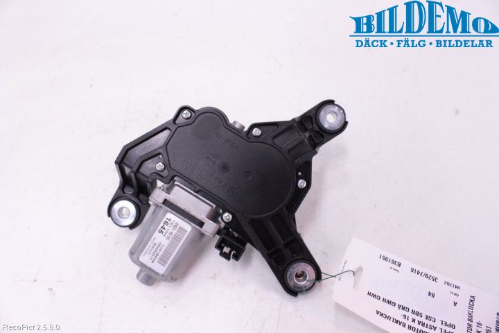 Opel ASTRA K 16-22 Viskermotor Bakluke