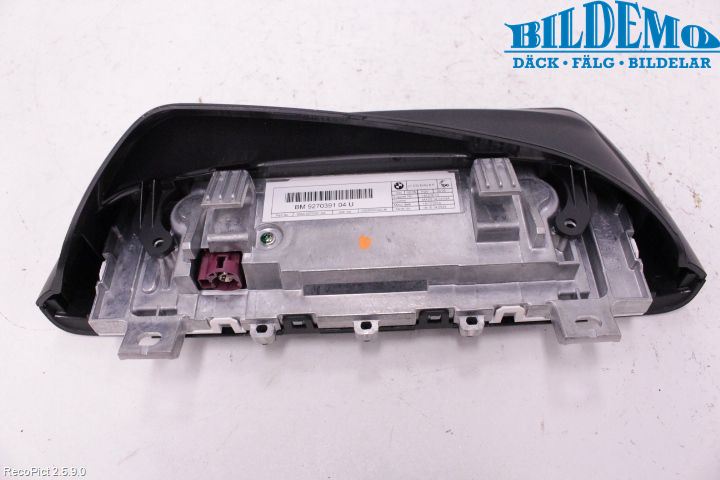 BMW 1 F20/F21 11-19 Instr Skjerm Dvd-Gps-Ac-Tlf