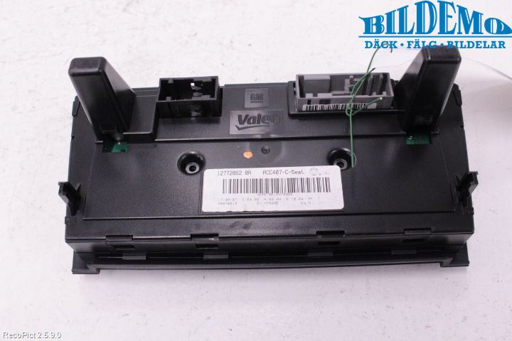 Saab 9-3 VER2/VER3 08-15 Varme Ac Betjening-Display