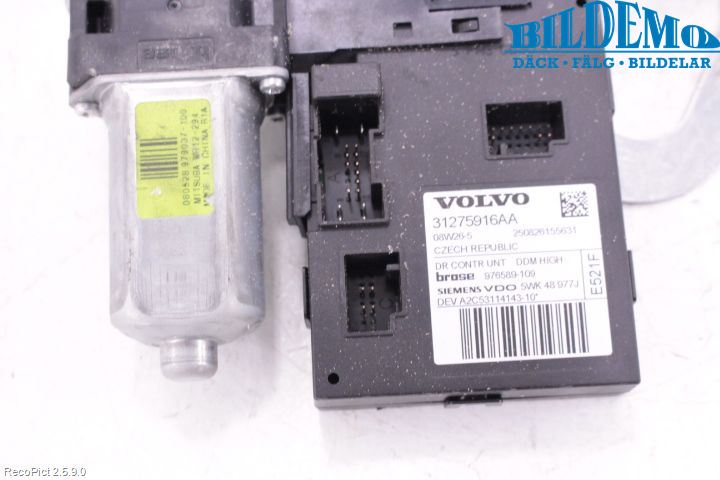 Volvo S40 08-12 Vindusheis El Komp