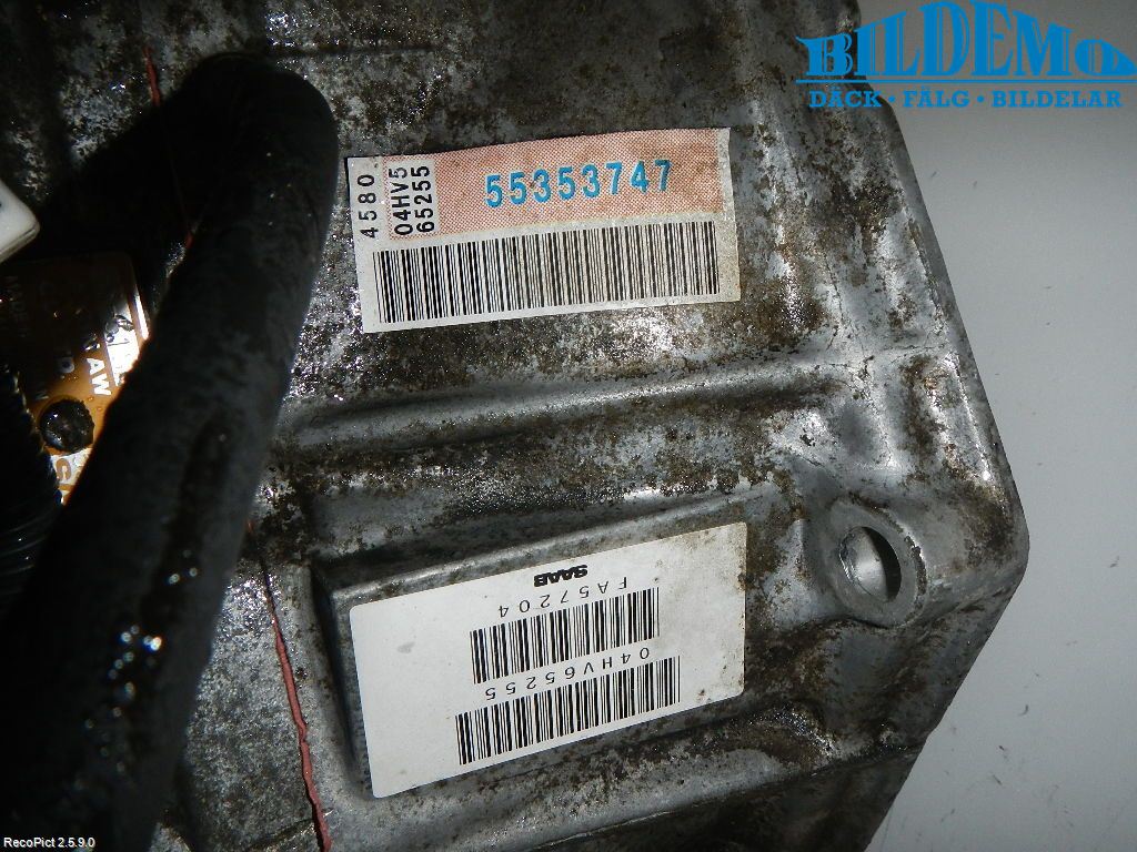 Saab 9-3 VER 2 Gearkasse Automat