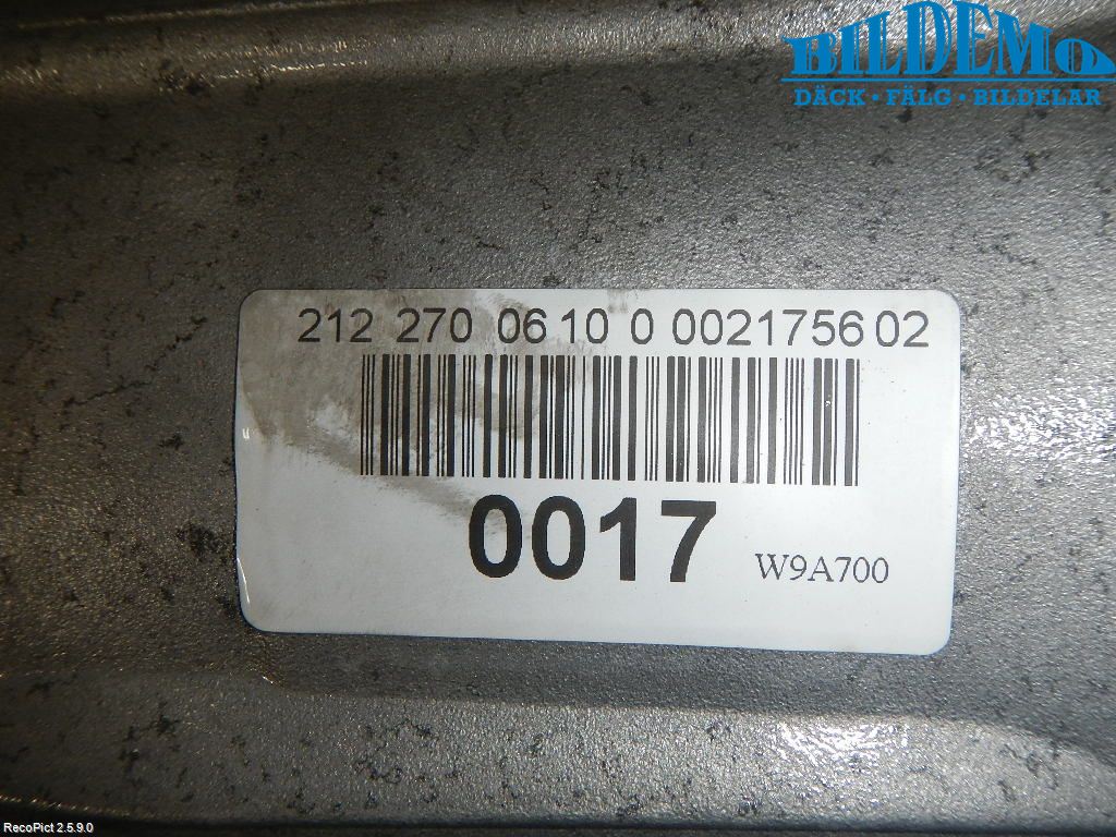 Mercedes-Benz MB E-KLASS (W212) 09-16 Gearkasse Automat