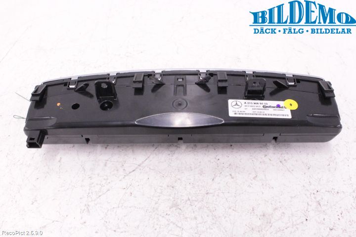 Mercedes-Benz MB E-KLASS (W213) 16-23 Varme Ac Betjening-Display