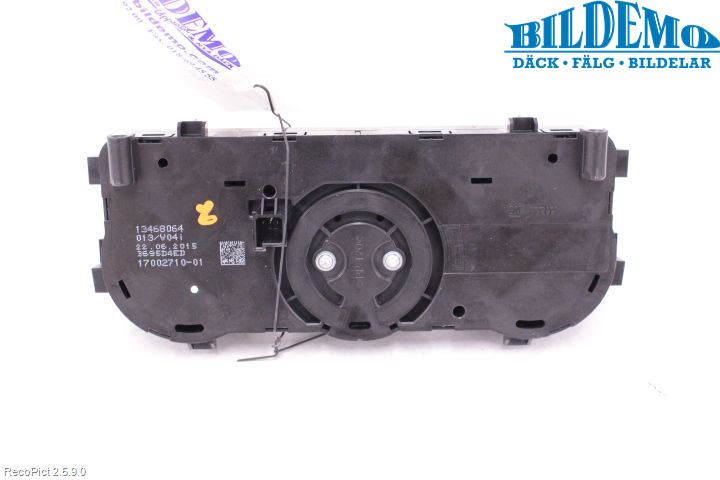 Opel CORSA E 15-19 Varme Ac Betjening-Display