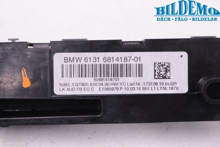 BMW 2 F22/F23/F87 Coupé/Cab 13-21 Stereo Radio Med Cd