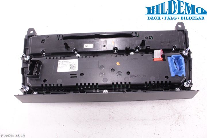 BMW 5 F10/F11/F18 09-17 Varme Ac Betjening-Display