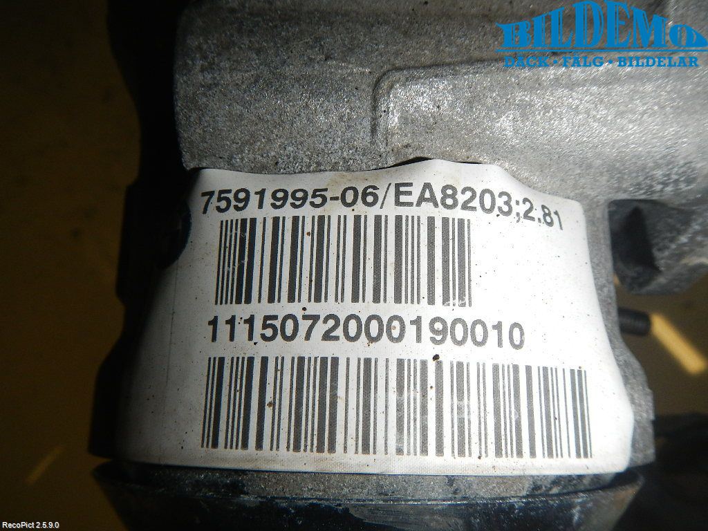 BMW 3 F30/F31/F80 12-19 Kardang Foran
