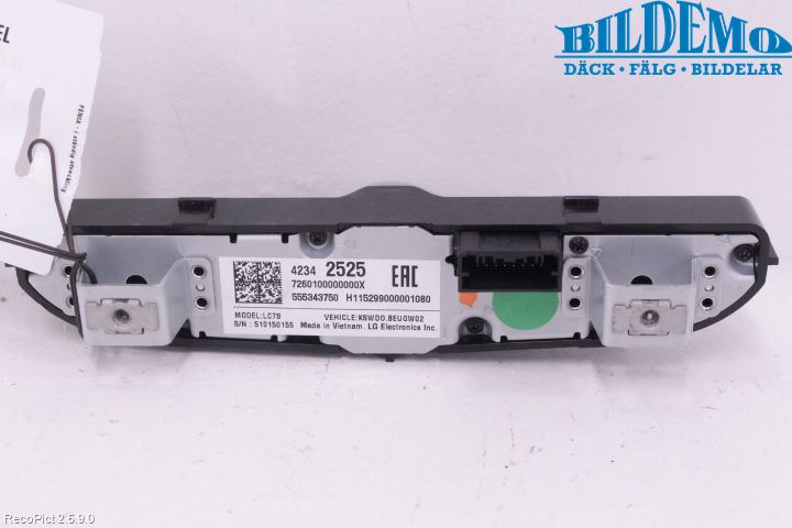 Opel ASTRA K 16-22 Stereo Radio Med Cd