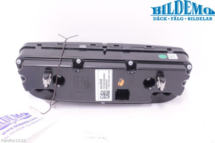 Opel ASTRA K 16-22 Varme Ac Betjening-Display