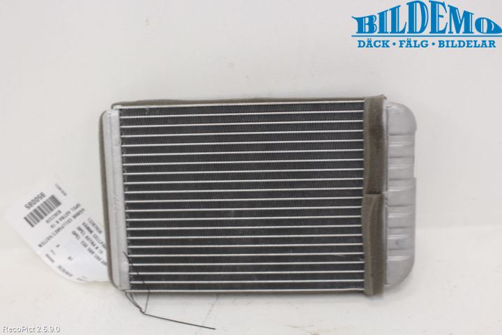 Opel ASTRA K 16-22 Varmeapparat Register Uten Ac