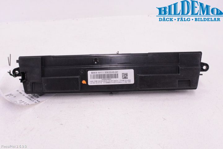 BMW 3 F30/F31/F80 12-19 Varme Ac Betjening-Display
