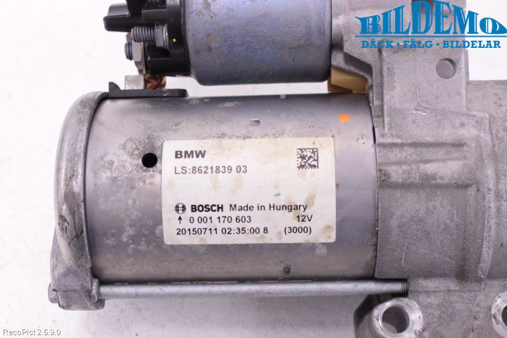 BMW 3 F30/F31/F80 12-19 Startmotor
