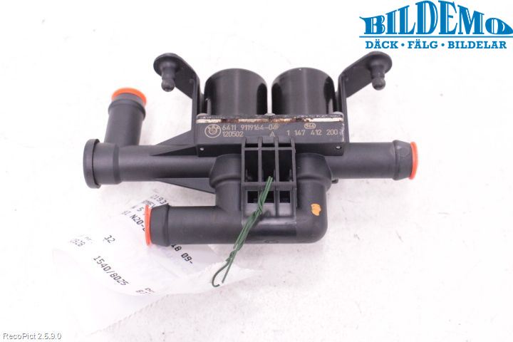 BMW 5 F10/F11/F18 09-17 Varmeventil