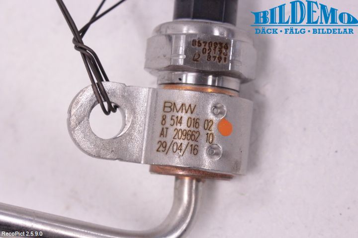BMW X1 F48 15-22 Sensor Temp-Trykk Avgass