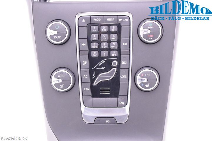 Volvo V40 12-19 Varme Ac Betjening-Display