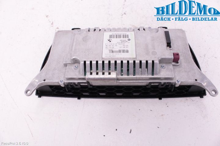 BMW X6 E71/E72   08-14 Instr Skjerm Dvd-Gps-Ac-Tlf