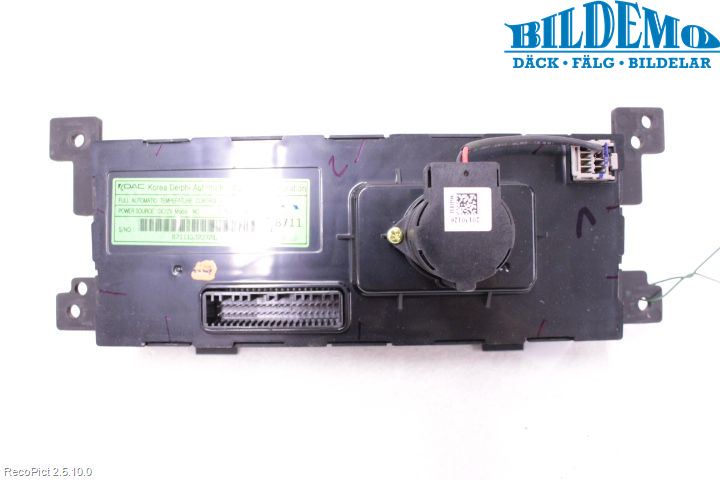 Chevrolet CAPTIVA Varme Ac Betjening-Display