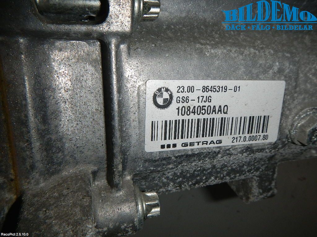 BMW 1 F20/F21 11-19 Gearkasse 6 Trinn